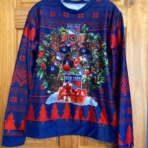 New York Rangers Holiday Pullover Sweatshirt